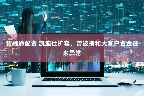 智融通配资 凯迪仕扩容，曾被指和大客户资金往来异常